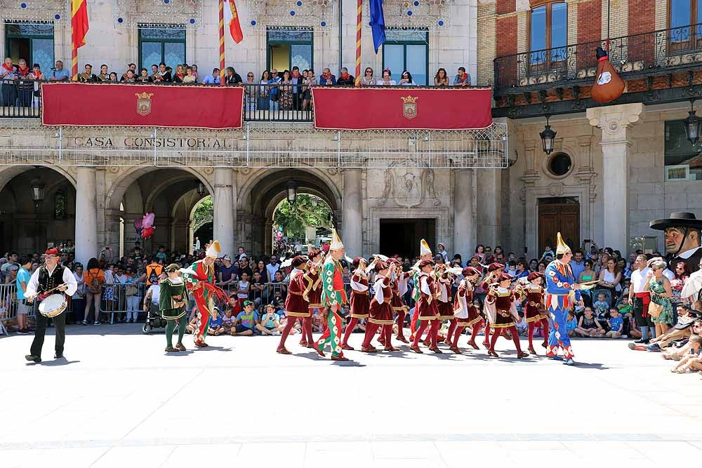 Imagen de la Plaza del Rey San Fernando desde la ubicación que este año ha tenido la banda. 