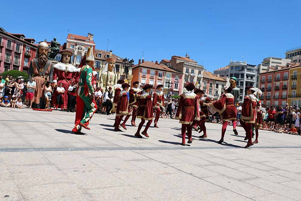 Imagen de la Plaza del Rey San Fernando desde la ubicación que este año ha tenido la banda. 