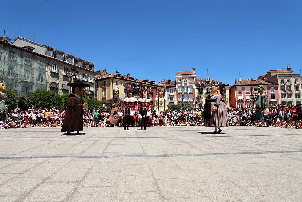 Imagen de la Plaza del Rey San Fernando desde la ubicación que este año ha tenido la banda. 