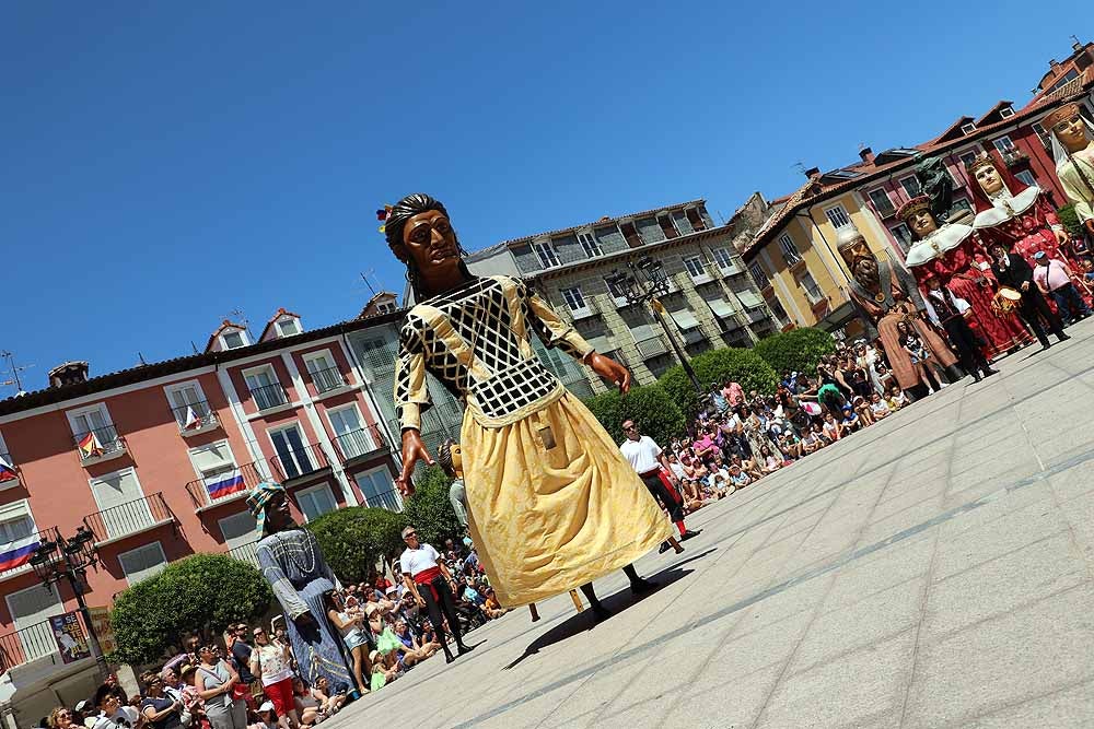 Imagen de la Plaza del Rey San Fernando desde la ubicación que este año ha tenido la banda. 