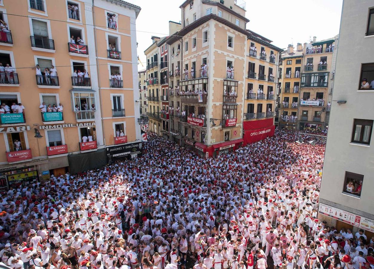 Fotos: El chupinazo de los Sanfermines 2019, en imágenes