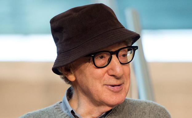 Woody Allen en la rueda de prensa que concedió en el Kursaal.