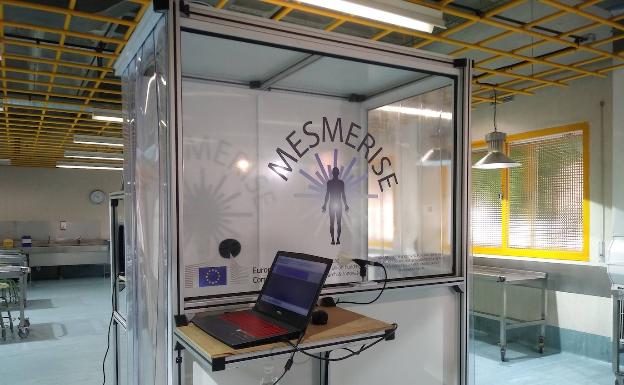 El nuevo escáner realizado en la Universidad de Alcalá. 