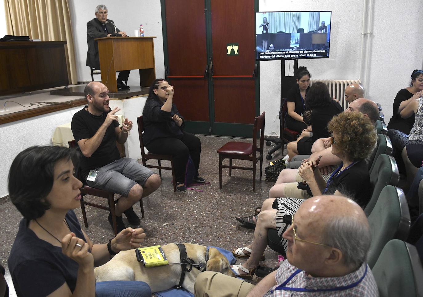 Fotos: Momentos del encuentro Nacional de Pastoral del Sordo y Sordociego