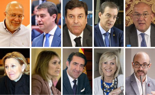 Galería. Las caras del nuevo Gobierno de la Junta.
