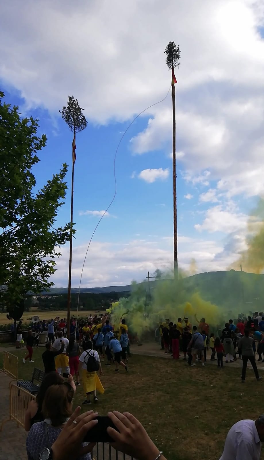 Reunión de peñas en Quintanar de la Sierra