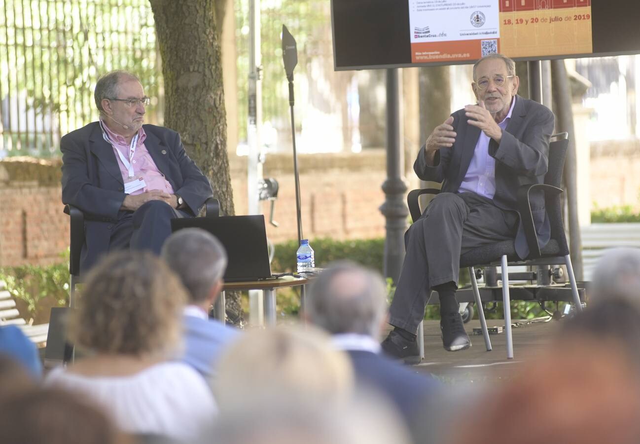 Javier Solana inaugura el I Encuentro de Verano de la Universidad de Valladolid.