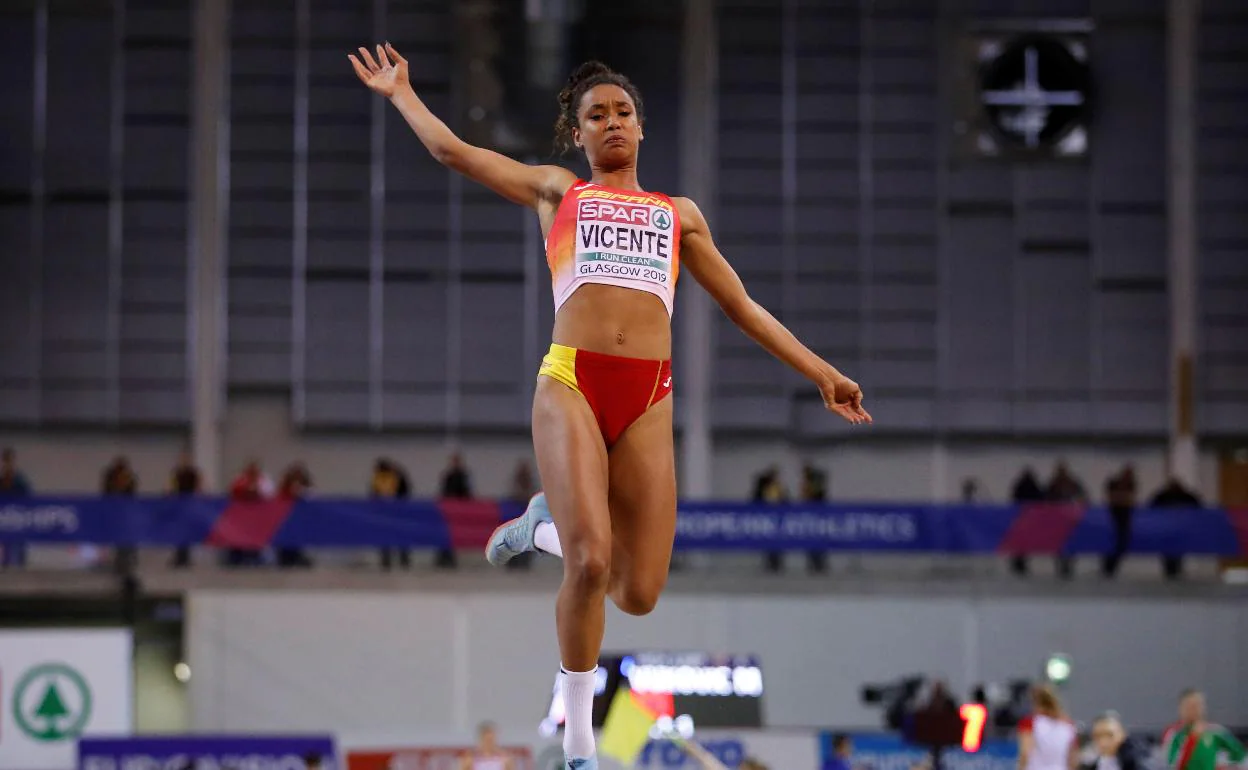 La atleta María Vicente.