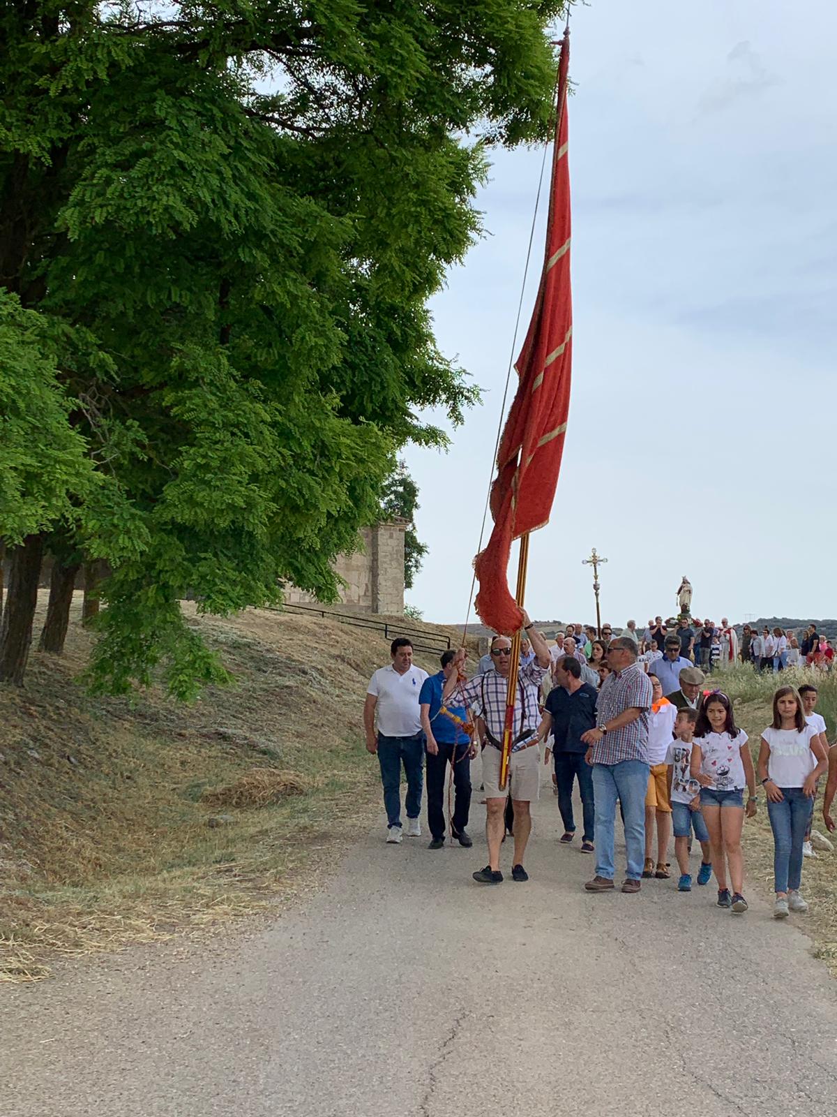 Romeria en Rioseras celebrada en honor a la Virgen del Carmen