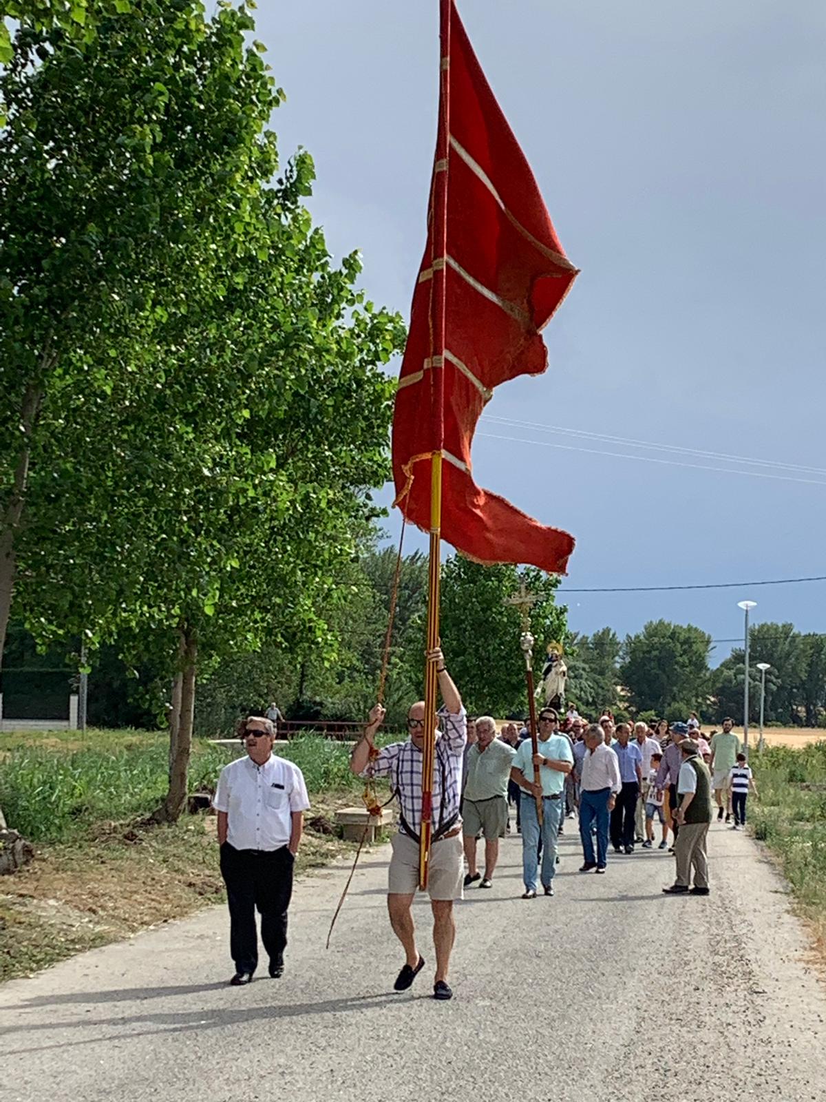 Romeria en Rioseras celebrada en honor a la Virgen del Carmen