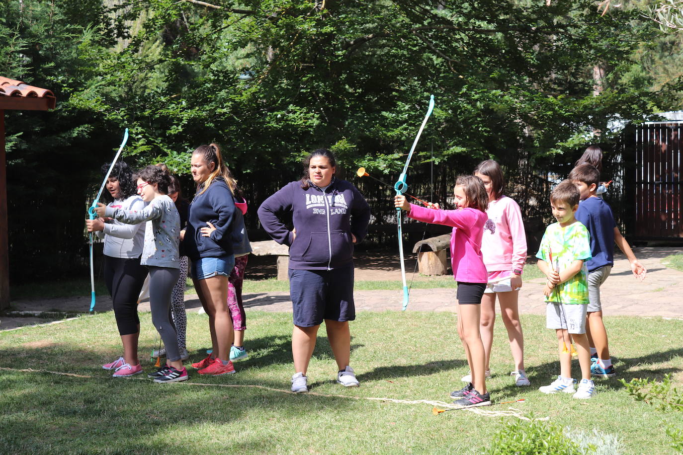 Naturaleza mezclada con juegos educativos son los ingrdientes esenciales para que los niños se diviertan en los Campamentos de Urbanos de verano organizados por el Ayuntamiento