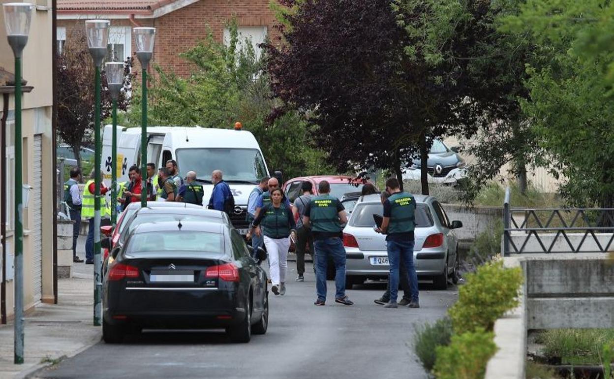 Imagen del lugar del suceso en Villagonzalo. 