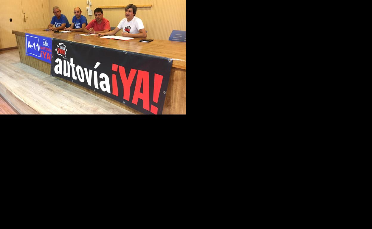 Anuncio de marcha lenta que se desarrollará el próximo 25 de agosto. 