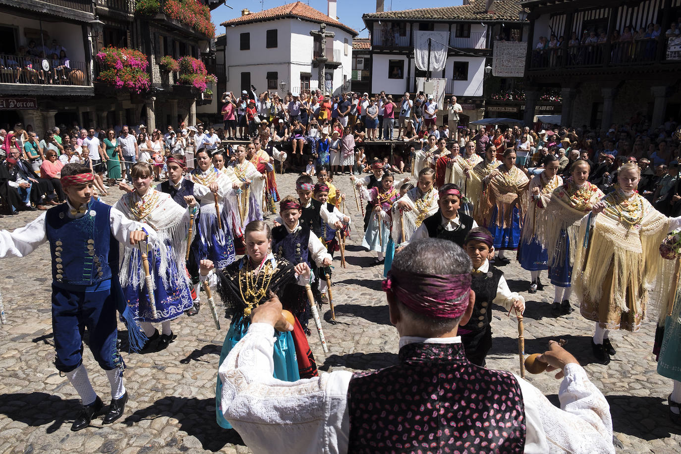 La Alberca (Salamanca) celebra un multitudinario Diagosto en honor a la Virgen de la Asunción