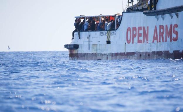 La crisis migratoria del Open Arms desencadena varias políticas
