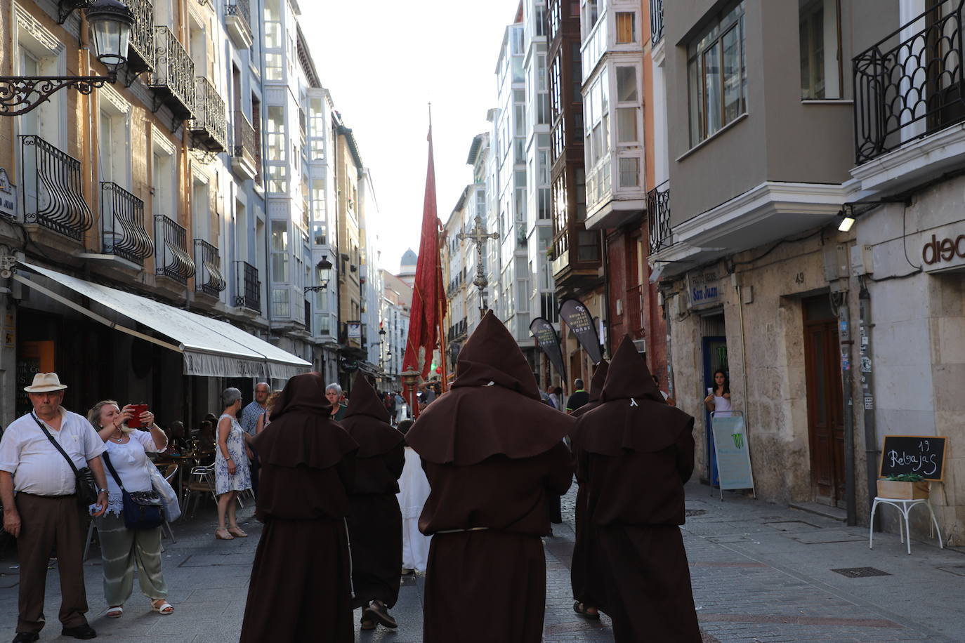 Imagen del pregón que anuncia la llegada de Juana la Loca. 