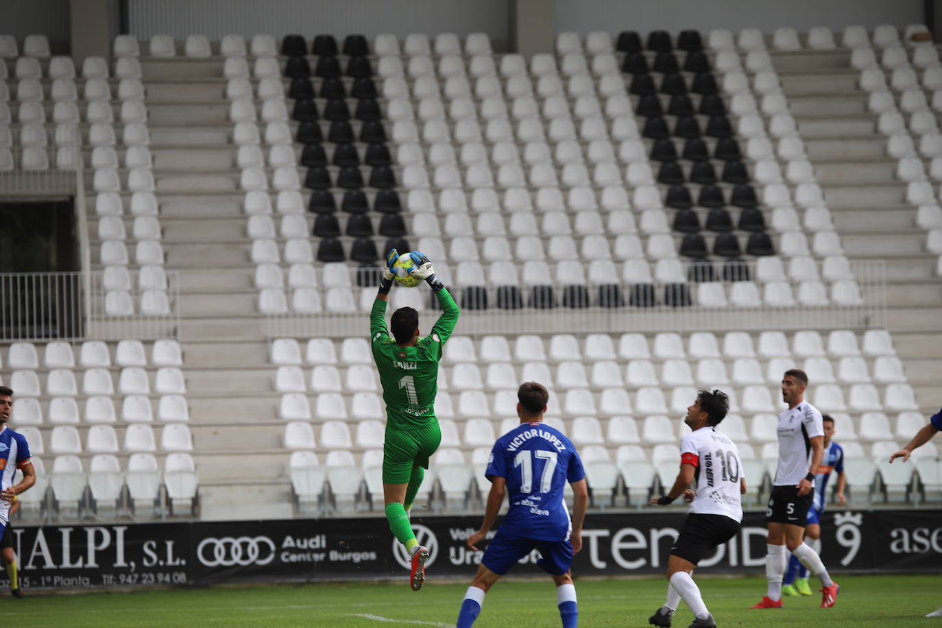 El Burgos ha sumado su segundo empate de la temporada.
