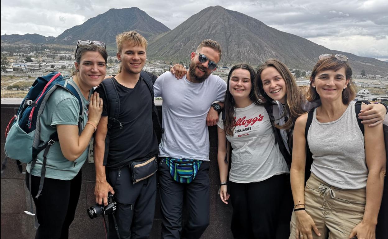 La expedición burgalesa en Ecuador. 