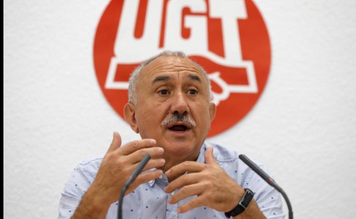 El secretario general de UGT, Pepe Álvarez.