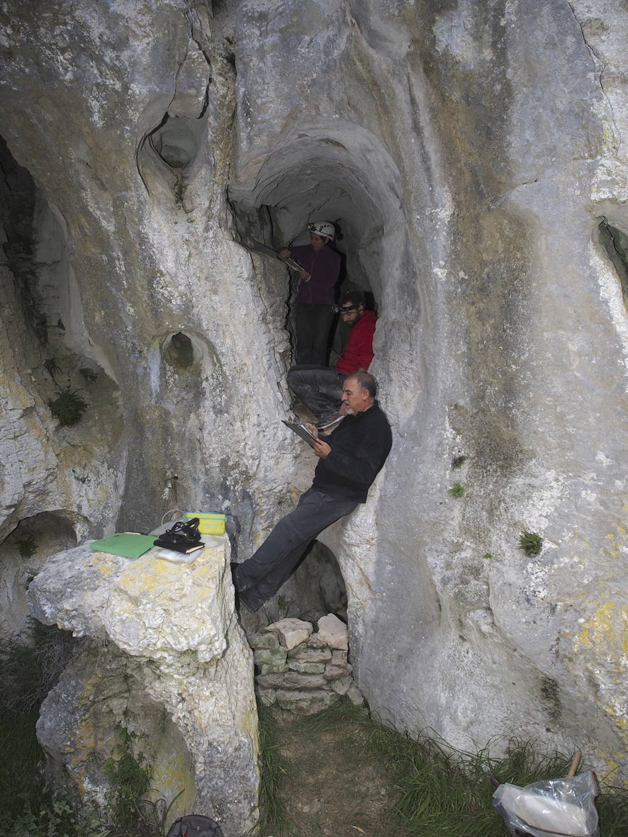 Interior de Cueva Covaneria. 