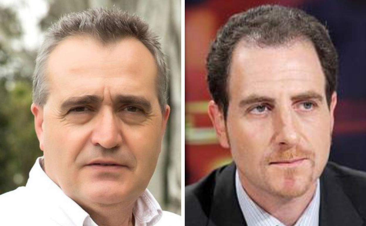 David Valcarce y Enric Hernández.