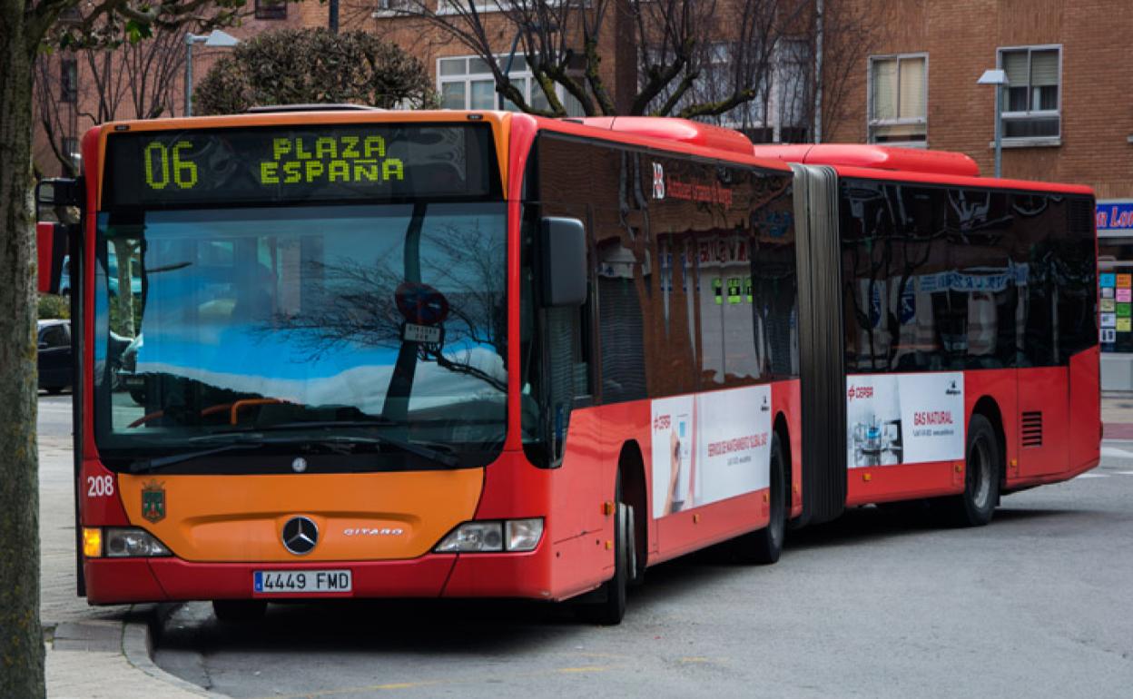 Imagen de archivo de un autobús urbano