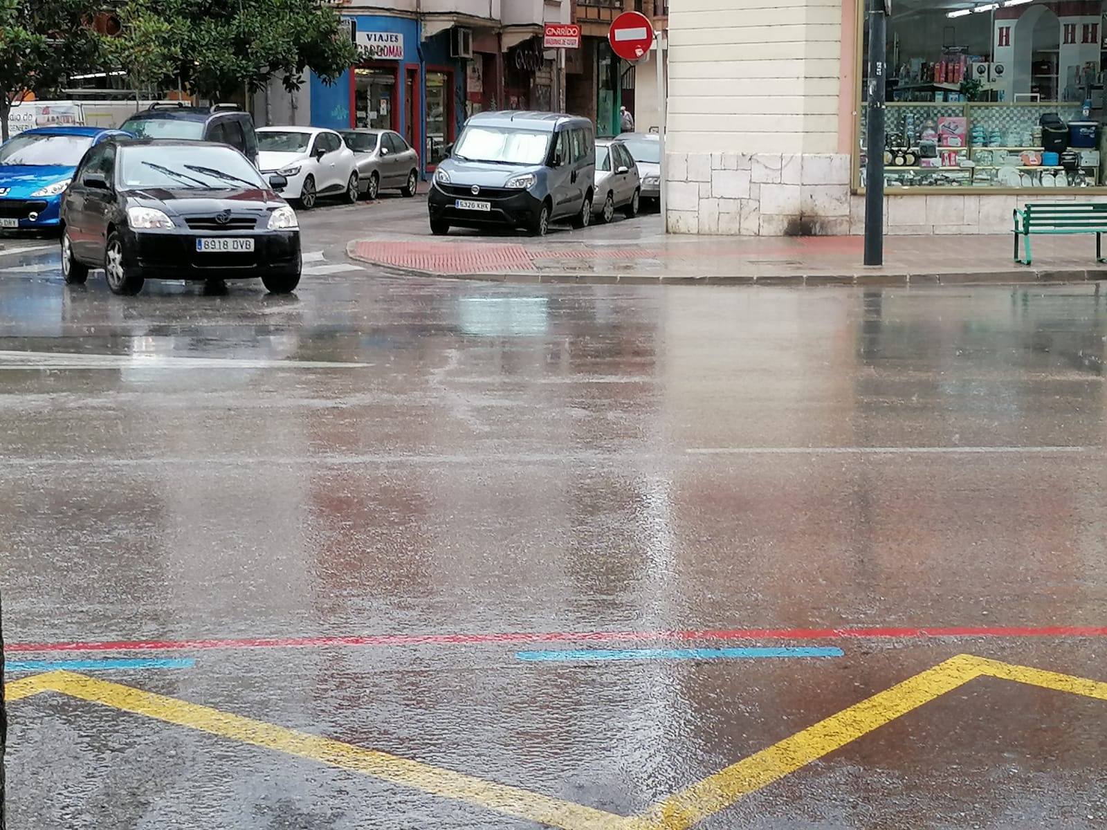 DANA ha traído a Burgos lluvias, y fuertes vientos en la provincia, en una jornada todavía de verano pero que se asemeja en exceso al otoño