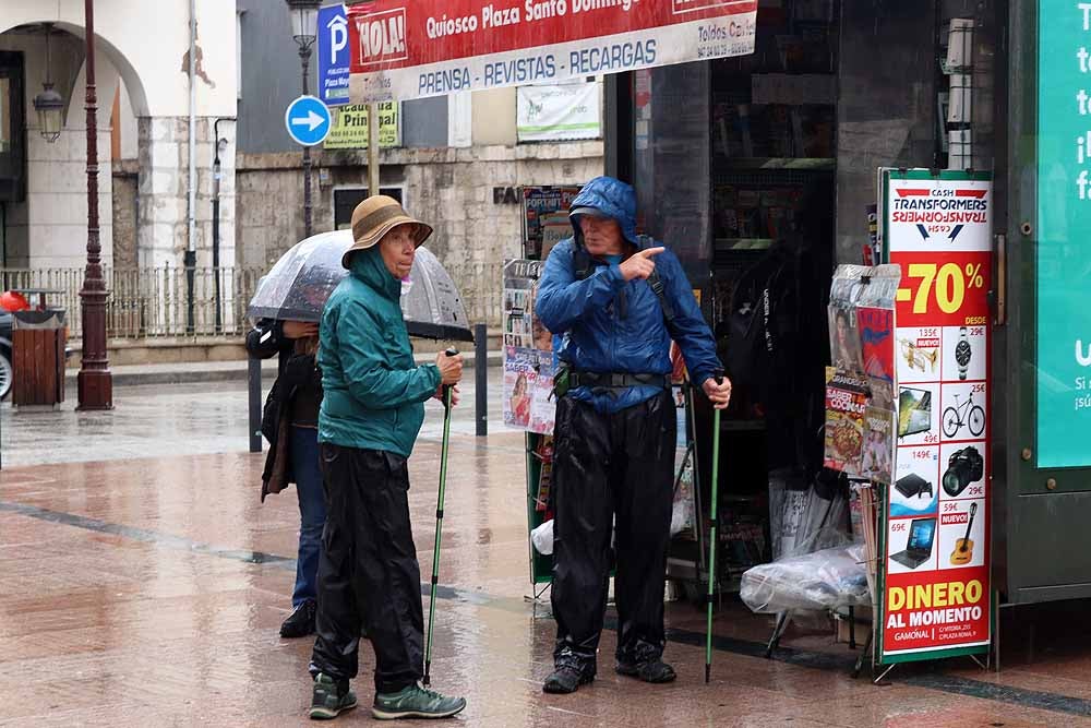 DANA ha traído a Burgos lluvias, y fuertes vientos en la provincia, en una jornada todavía de verano pero que se asemeja en exceso al otoño