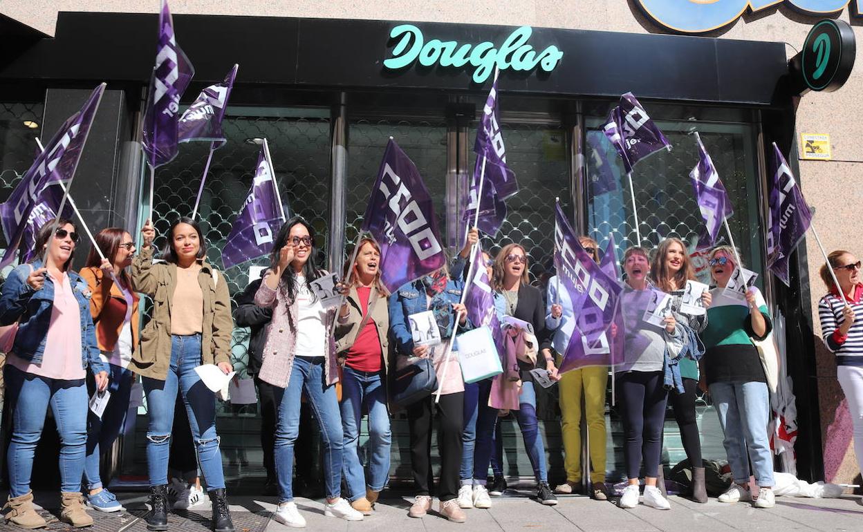 Imagen de la movilización en Burgos