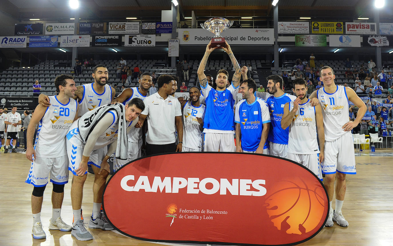 El San Pablo Burgos vence al Carramimbre CBC Valladolid en la final de la Copa Castilla y León