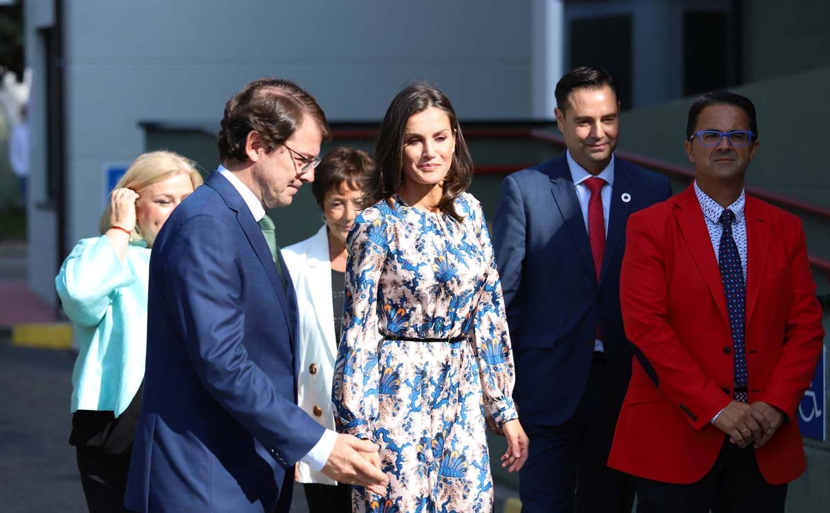 La Reina Letizia ha visitado el CREER. 