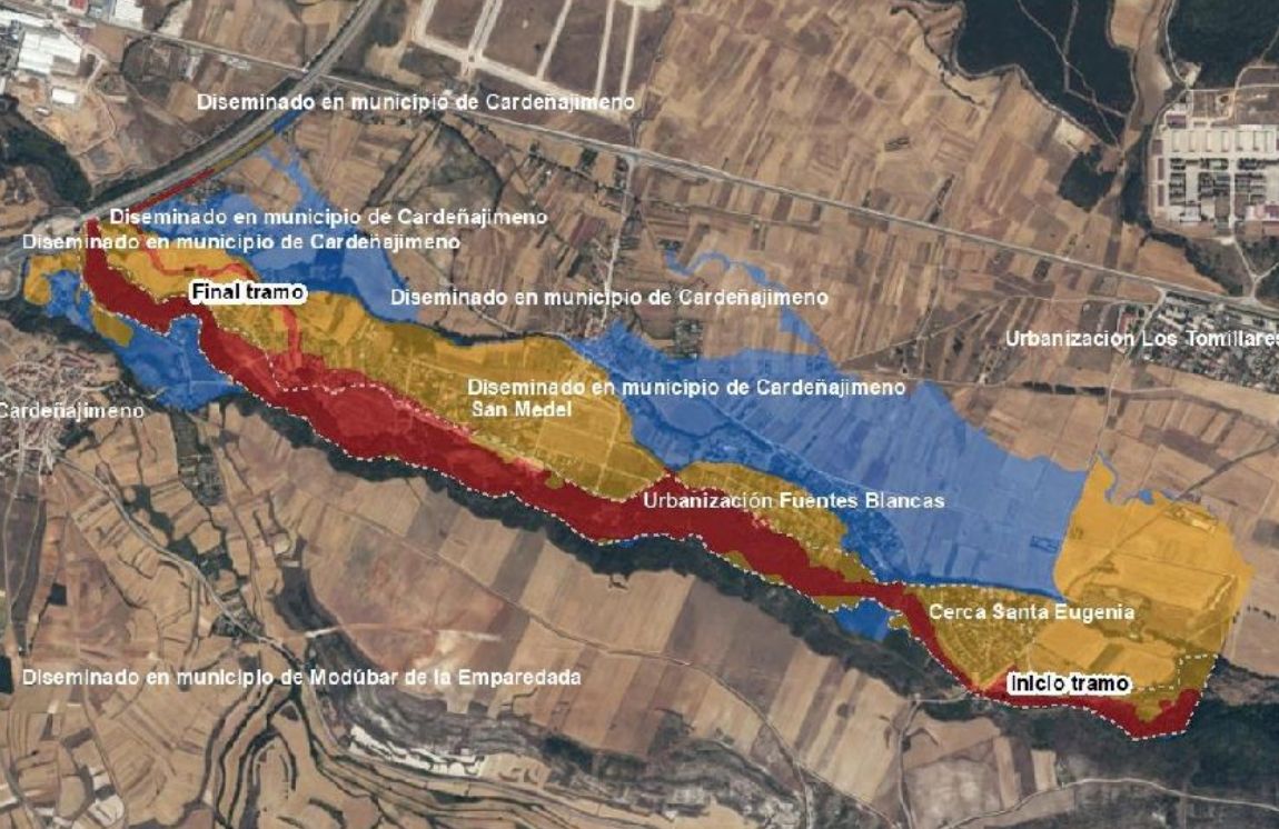 Fotos: Áreas de Riesgo Potencial Significativo de Inundación en la cuenca hidrográfica del Duero