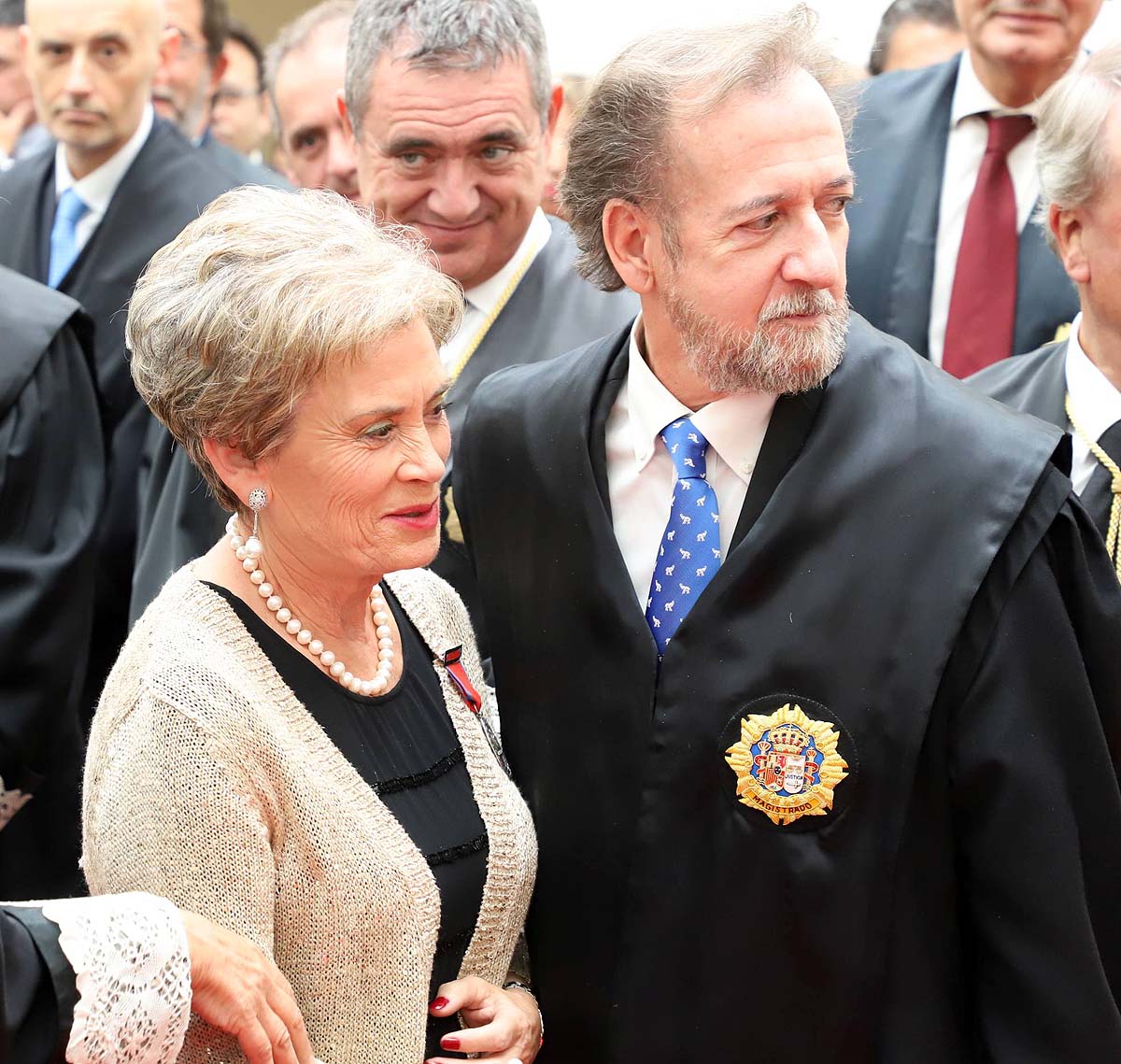 El acto se ha celebrado en la sede del TSJCyL en Burgos. 