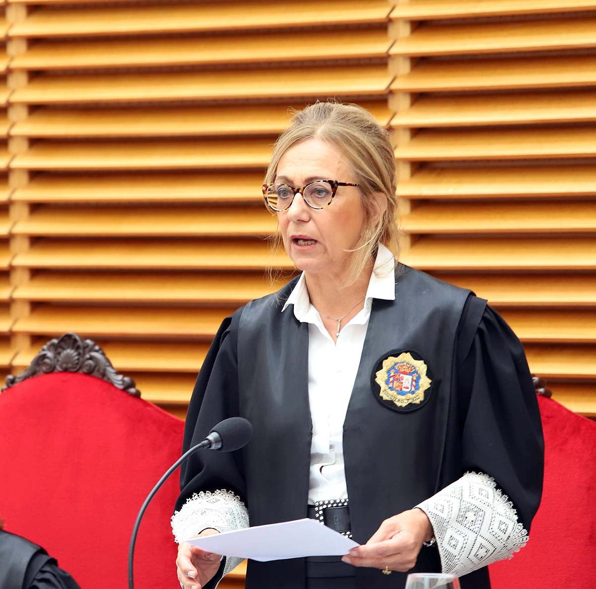 El acto se ha celebrado en la sede del TSJCyL en Burgos. 