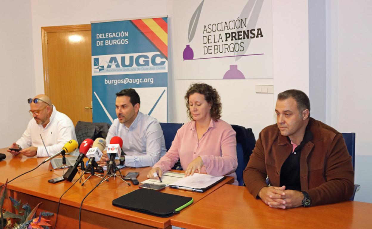 La AUGC ha ofredido una rueda de prensa para valorar la situación del cuerpo en Burgos