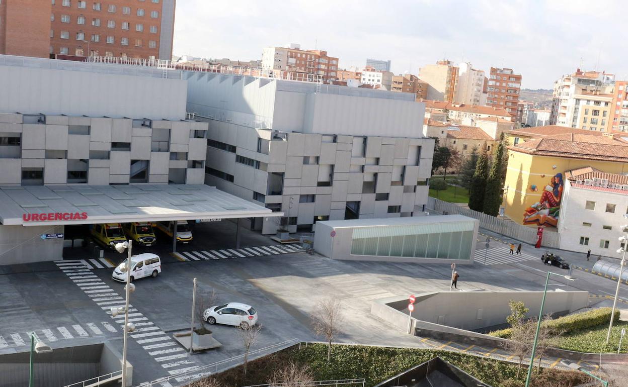 Zona de Urgencias del Hospital Clinico de Valladolid. 