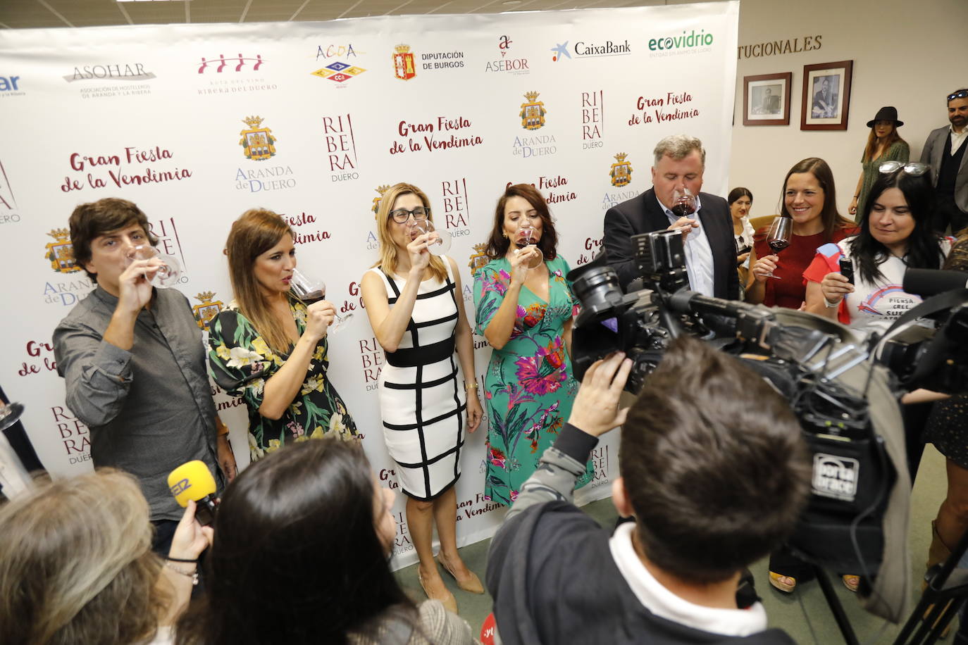 Aranda de Duero ha festejado hoy la Fiesta de la Vendimia. 