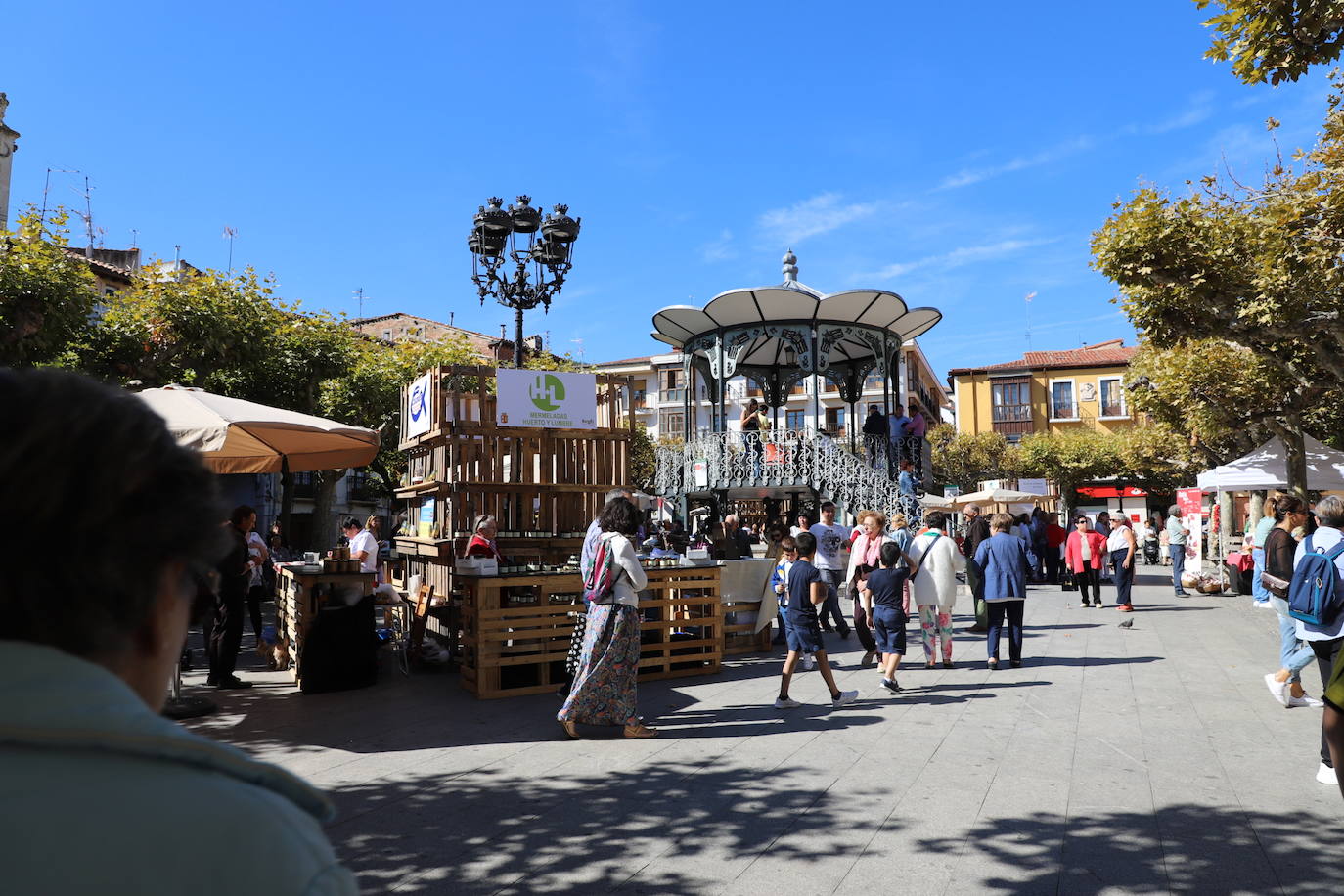 Fotos: Imágenes del Mercado de Productores de Burgos Alimenta del Día de la Provincia, celebrado en Briviesca