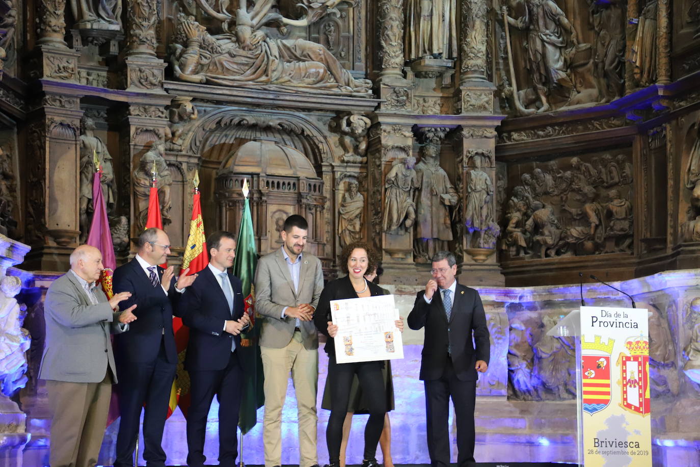 Fotos: Imágenes de las marcas de calidad homenajeadas en el Día de la Provincia celebrado en Briviesca