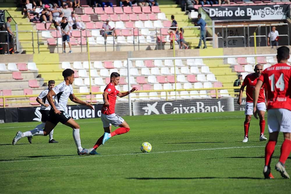 El Burgos CF ha conseguido la primera victoria de la temporada por 1-0