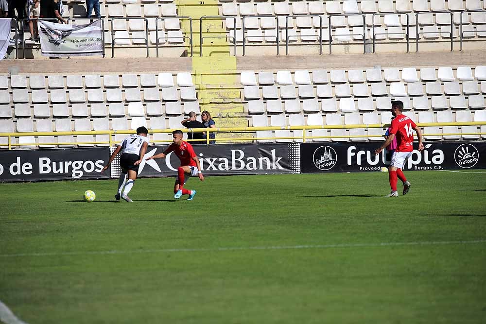 El Burgos CF ha conseguido la primera victoria de la temporada por 1-0