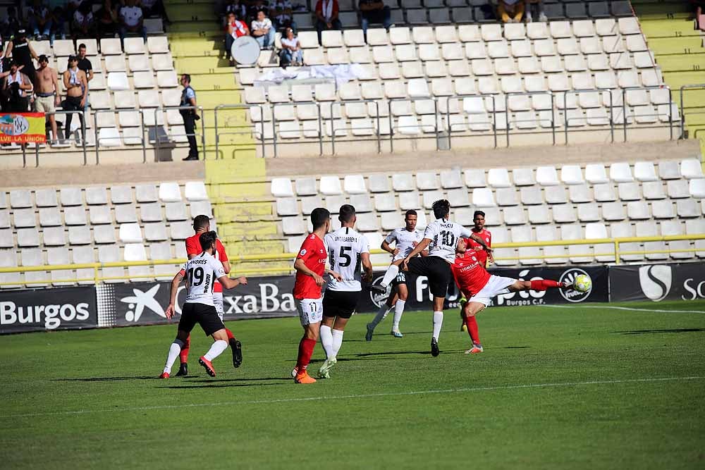 El Burgos CF ha conseguido la primera victoria de la temporada por 1-0