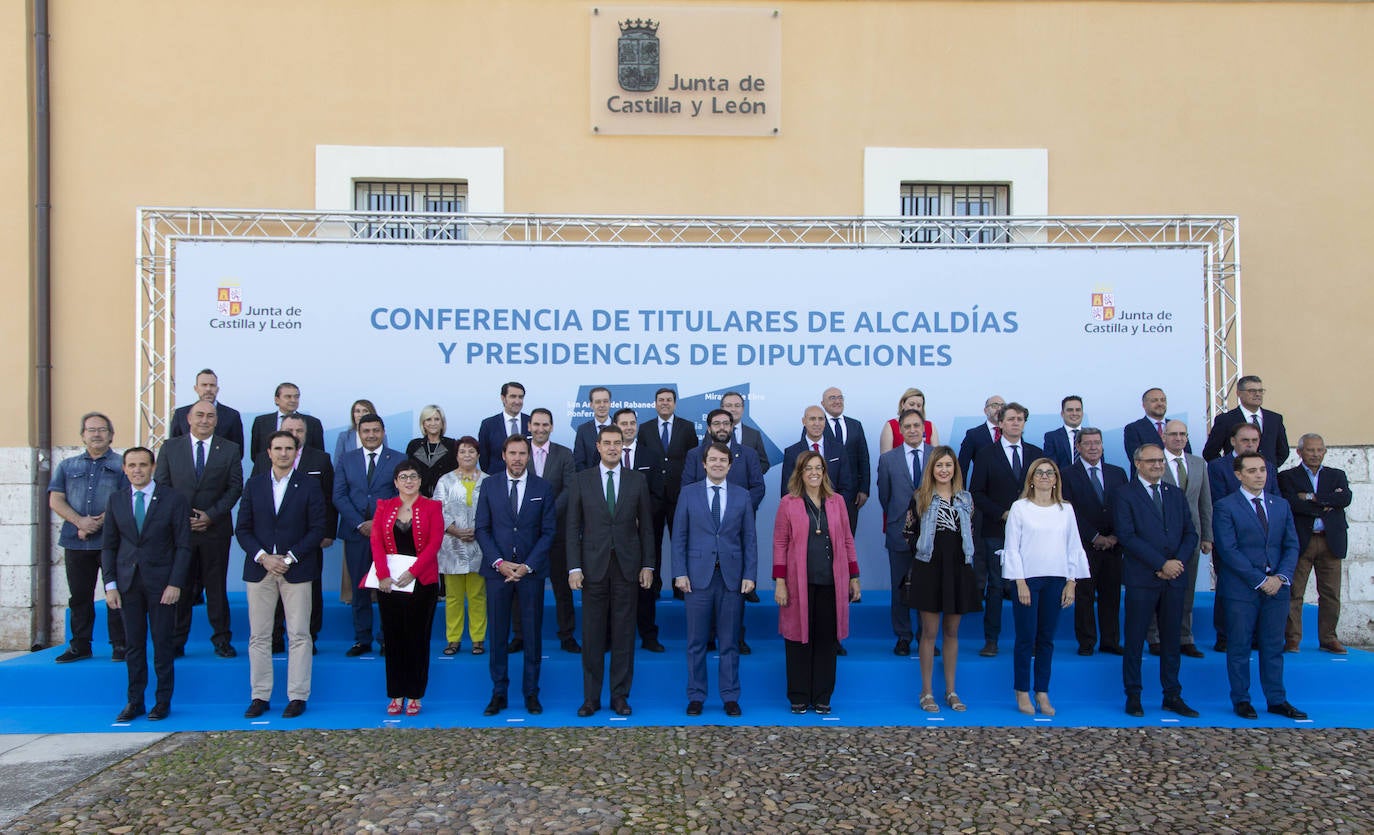 Monasterio del Prado, Valladolid. Reunión de la Conferencia de Alcaldes y Presidentes de Diputación de Castilla y León.