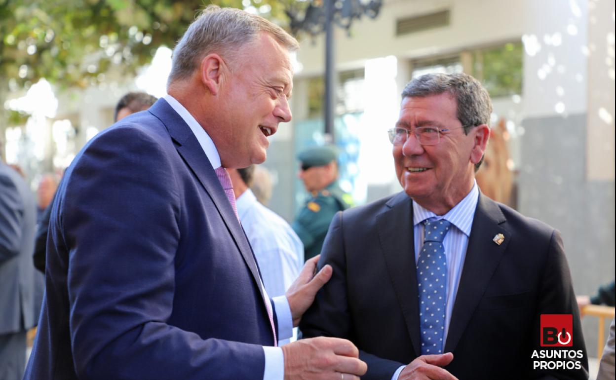 Rodríguez y Rico en el Día de la Provincia