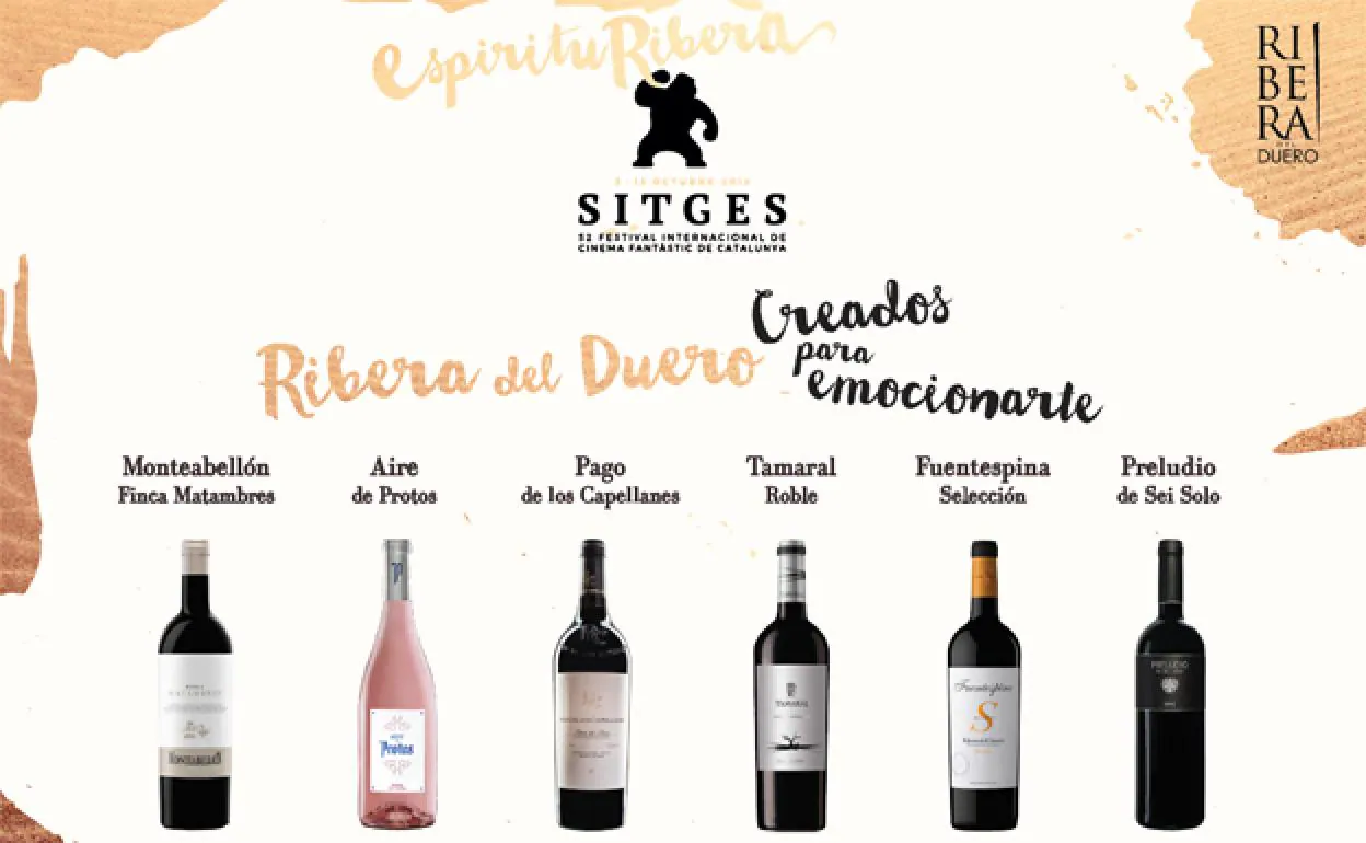 Ribera del Duero, vino oficial del Festival de Cine de Sitges