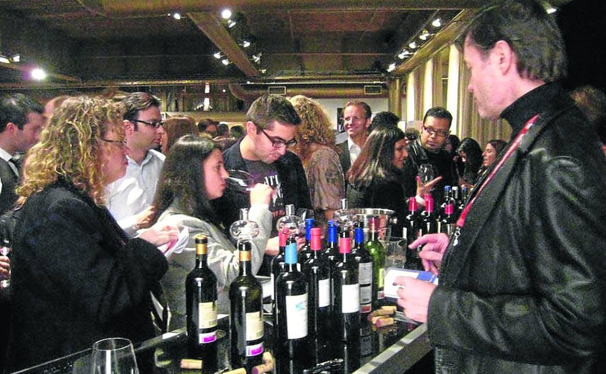 Cata de promoción organizada por Ribera del Duero en California en 2011. 