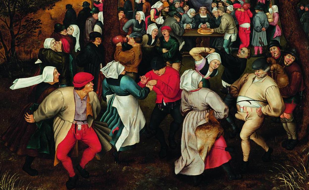 'Baile nupcial al aire libre' (1610), de Pieter Brueghel el Joven. Colección particular 