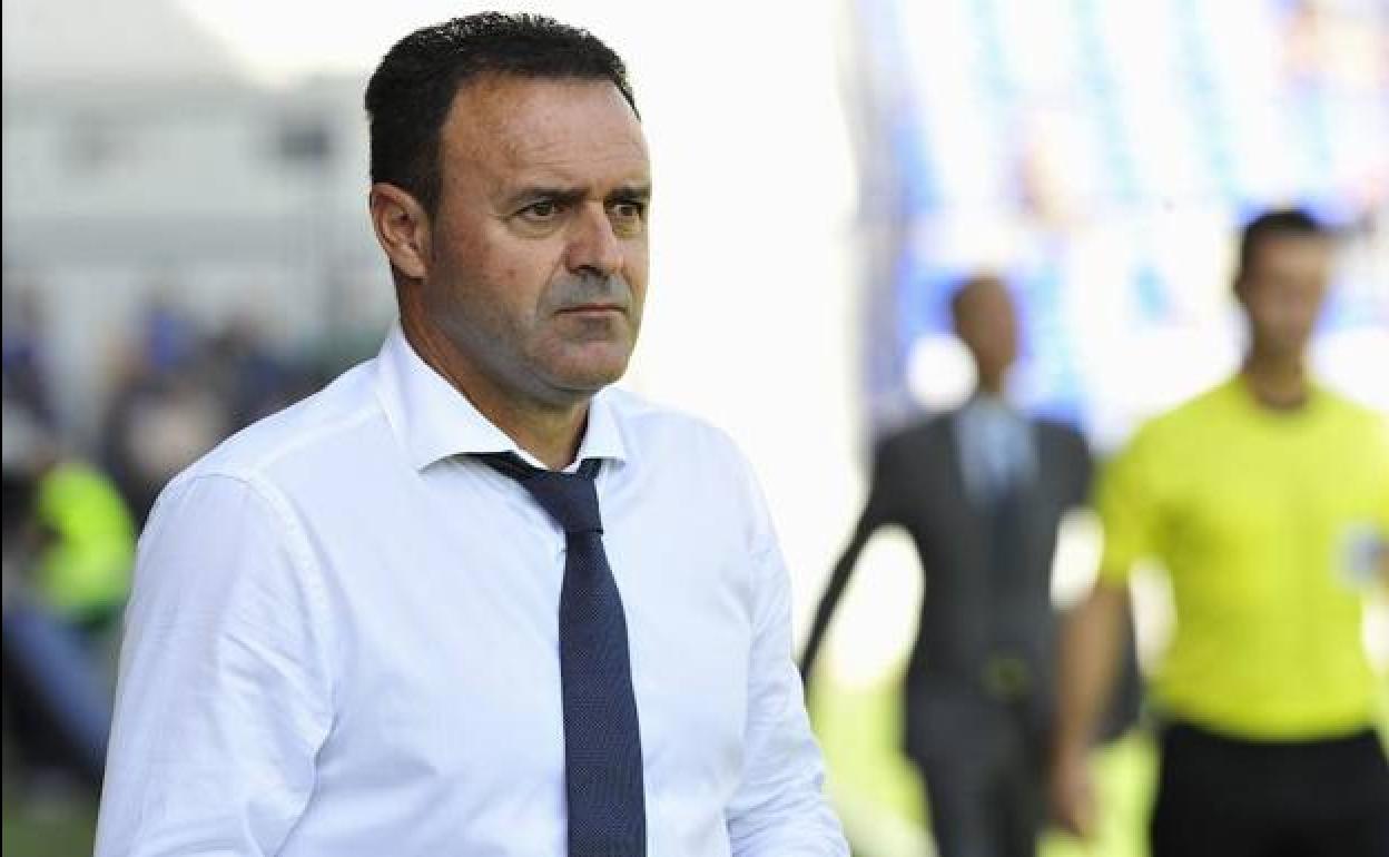 José María Salmerón con el UCAM Murcial