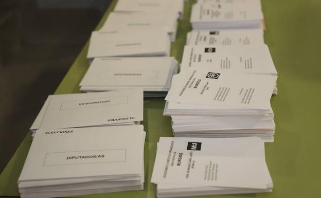 Los nueve partidos que concurrieron en las elecciones de abril vuelven a hacerlo el 10-N