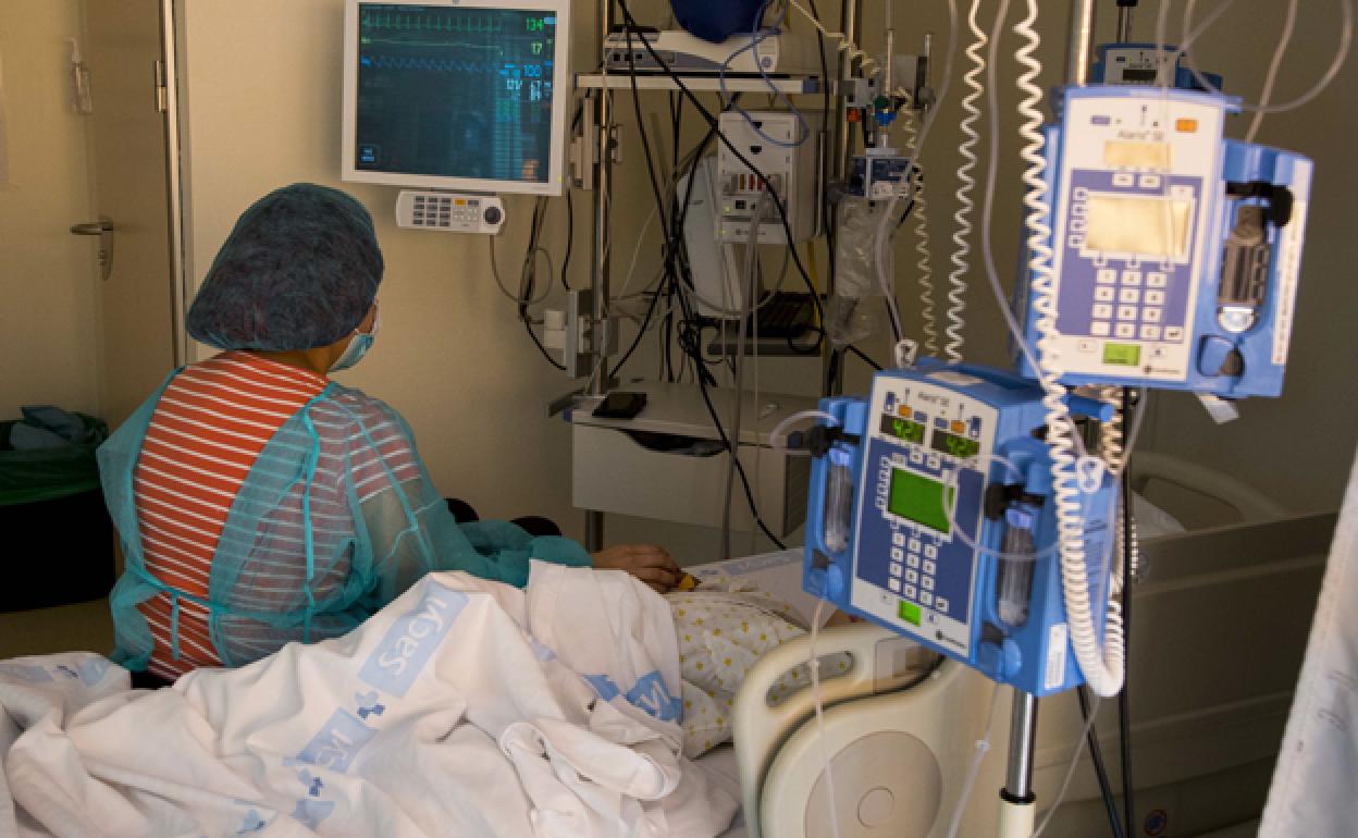 Unidad de cuidados paliativos del Hospital Río Hortega. 